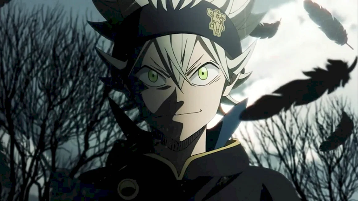 Аниме чёрный Клевер Black Clover