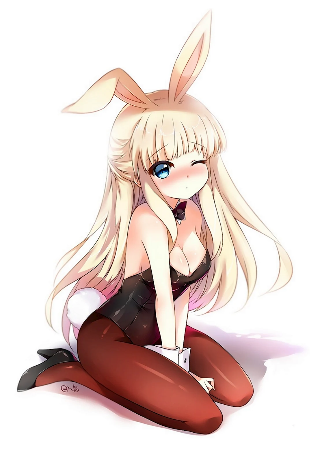 Аниме тянка кролик