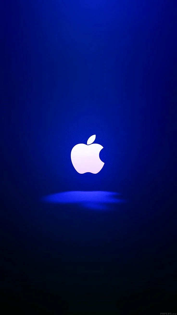 Apple синий