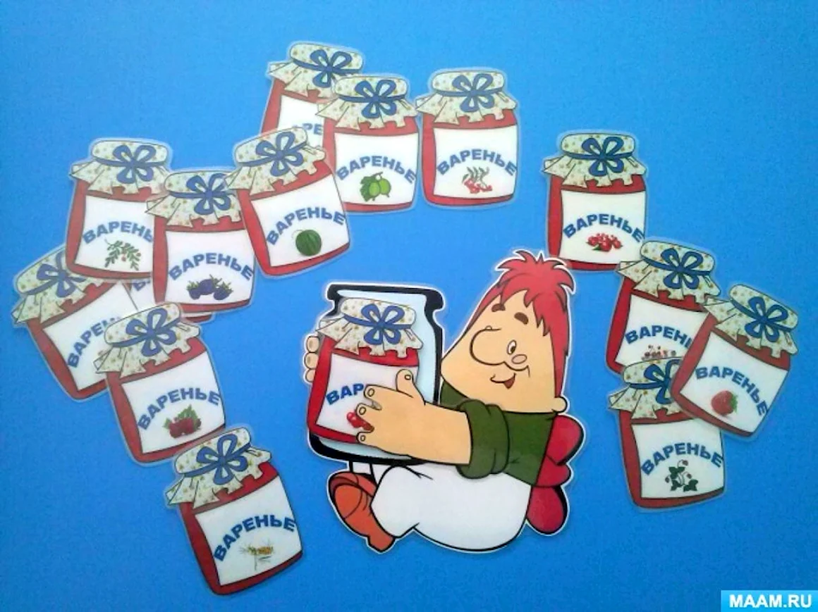 Аппликация банка варенья