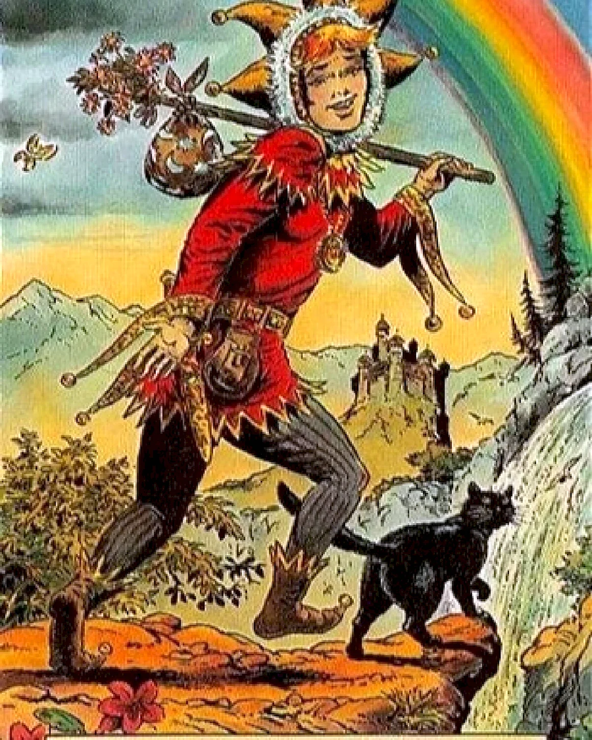 Аркан Шут Таро