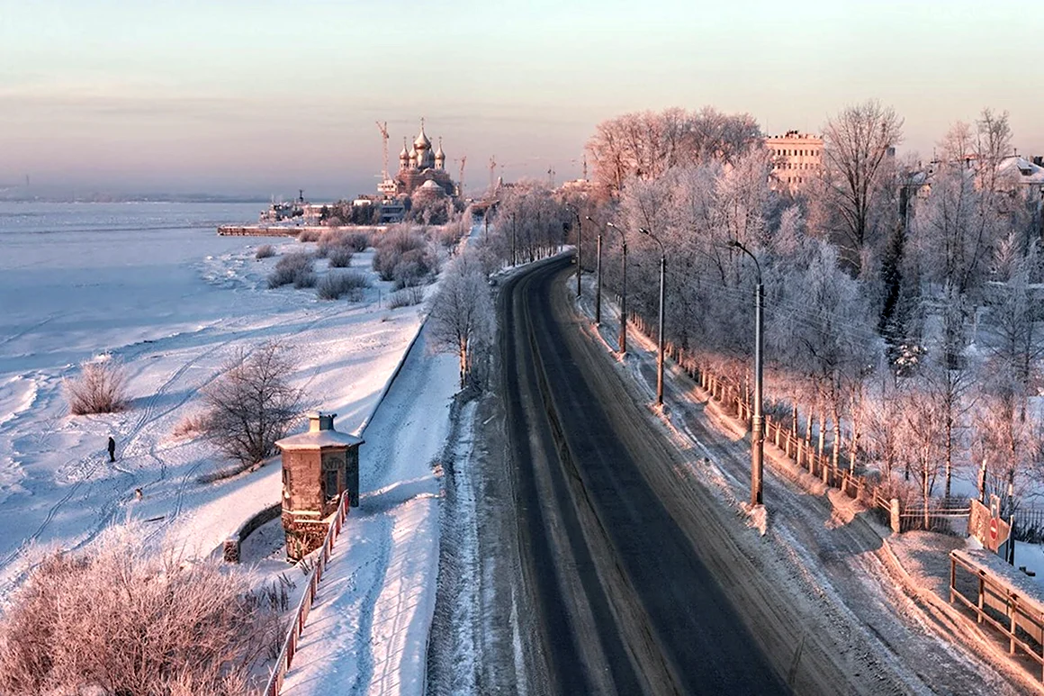 Архангельск набережная Северной Двины
