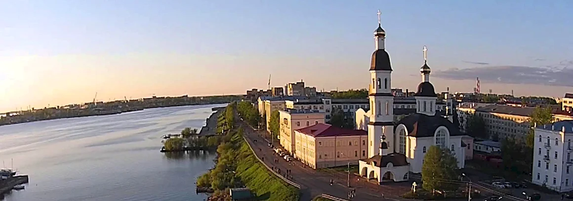 Архангельск панорама