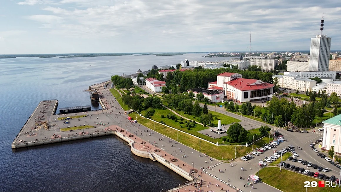Архангельск с высоты