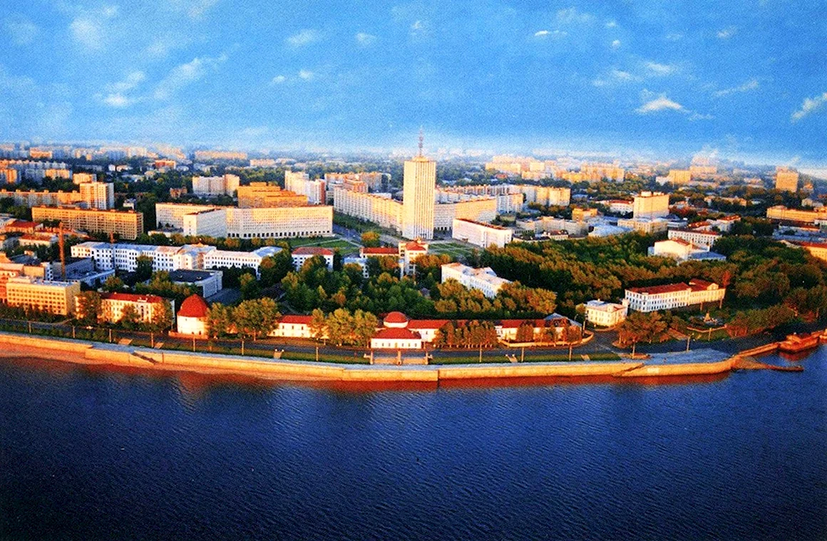 Архангельск с высоты птичьего полета