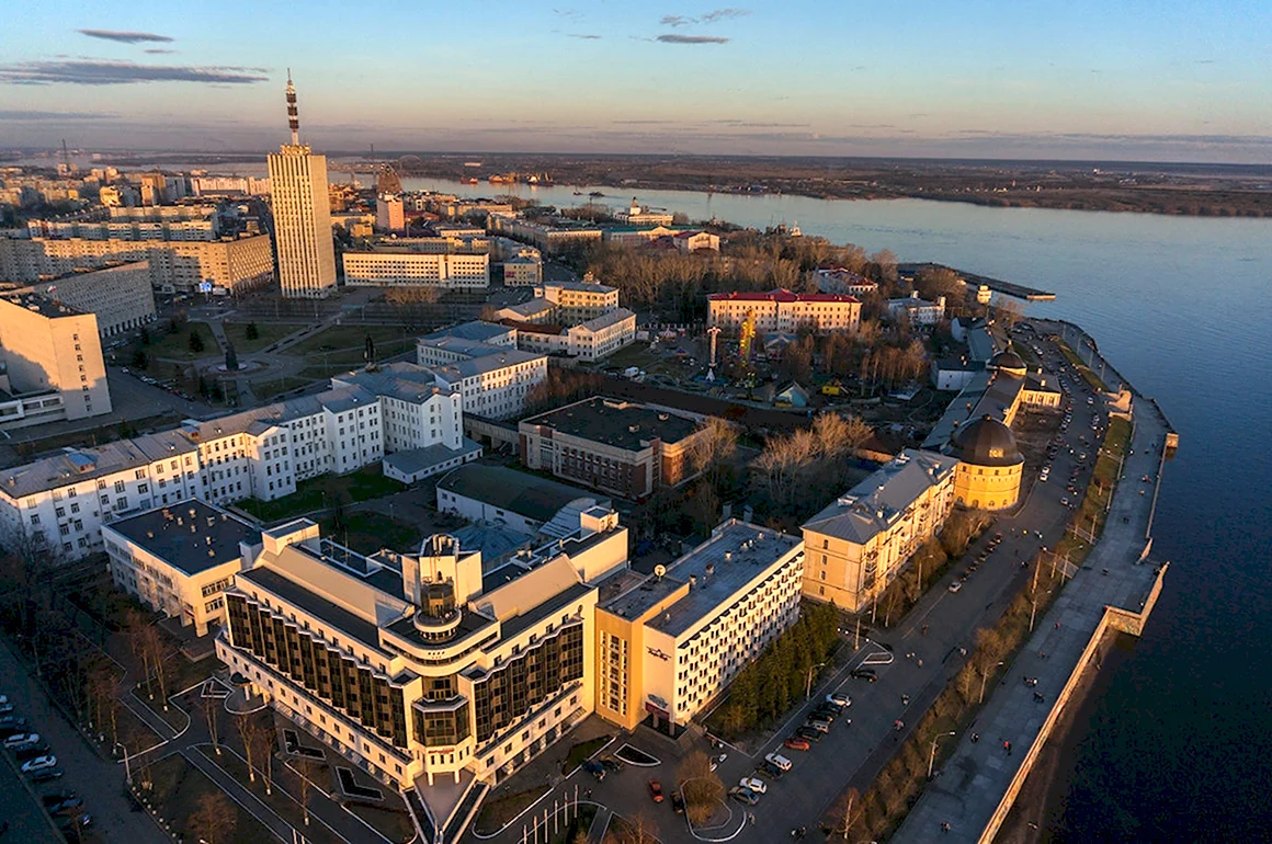 Архангельск центр города