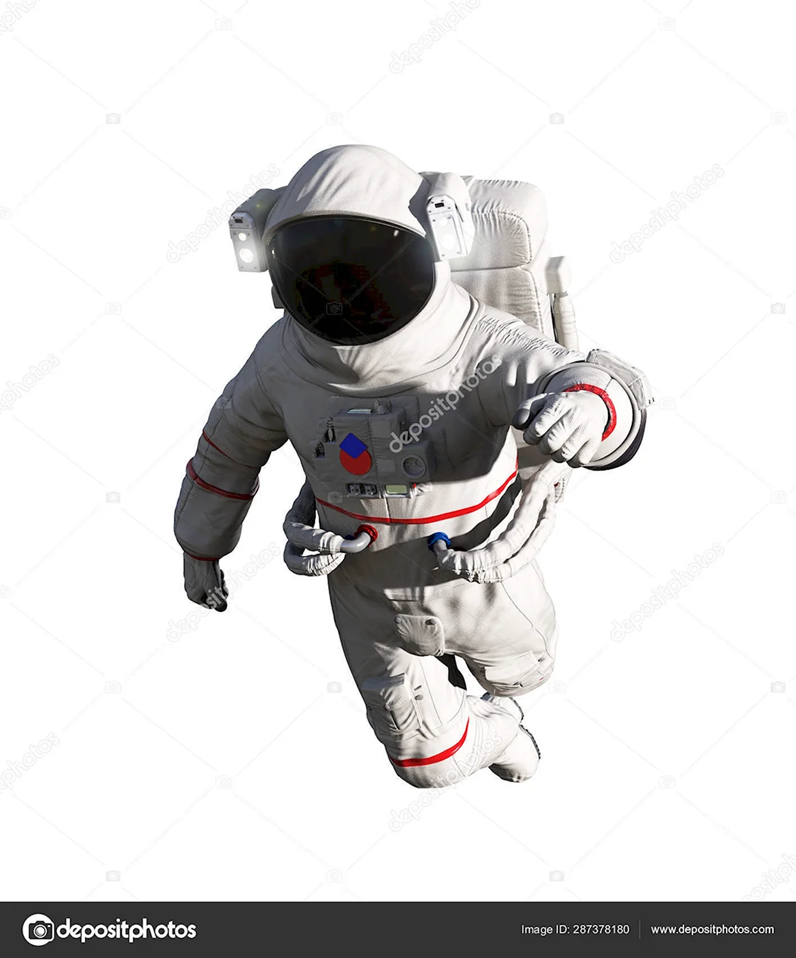 Astronaut White background