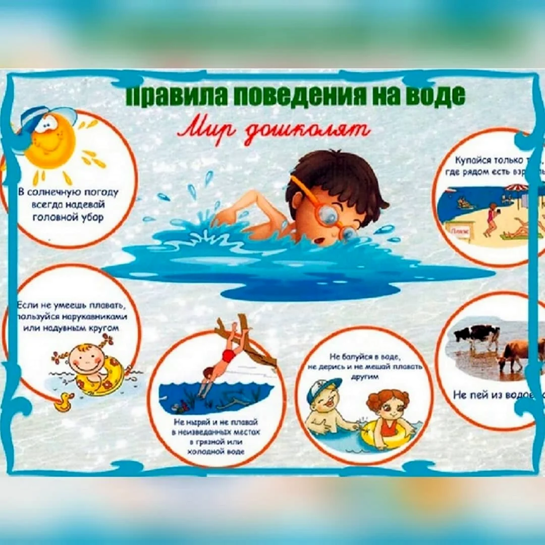 Азбука безопасности на воде для детей