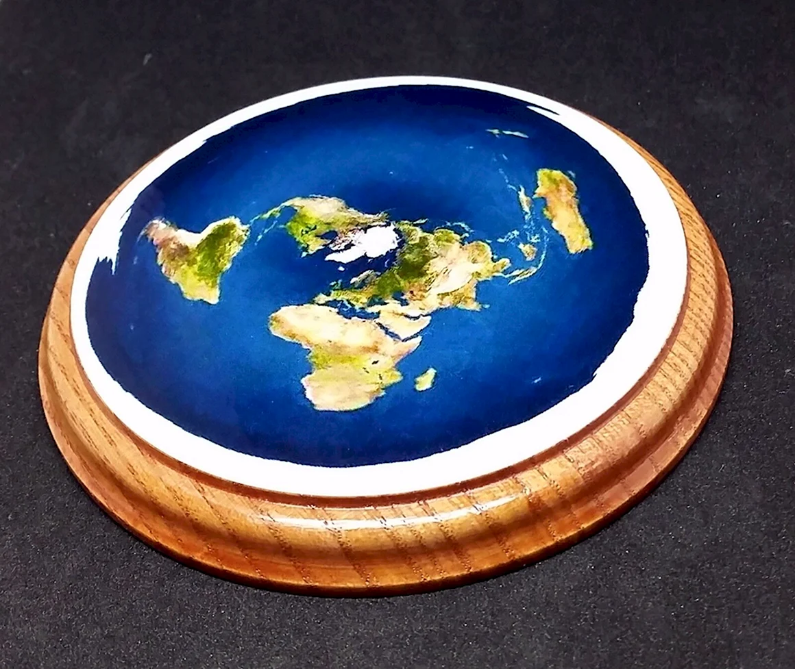Azimuthal equidistant Projection Earth