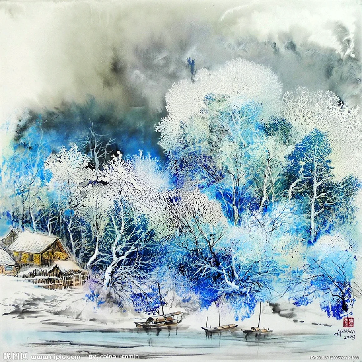 Bai Haoran художник