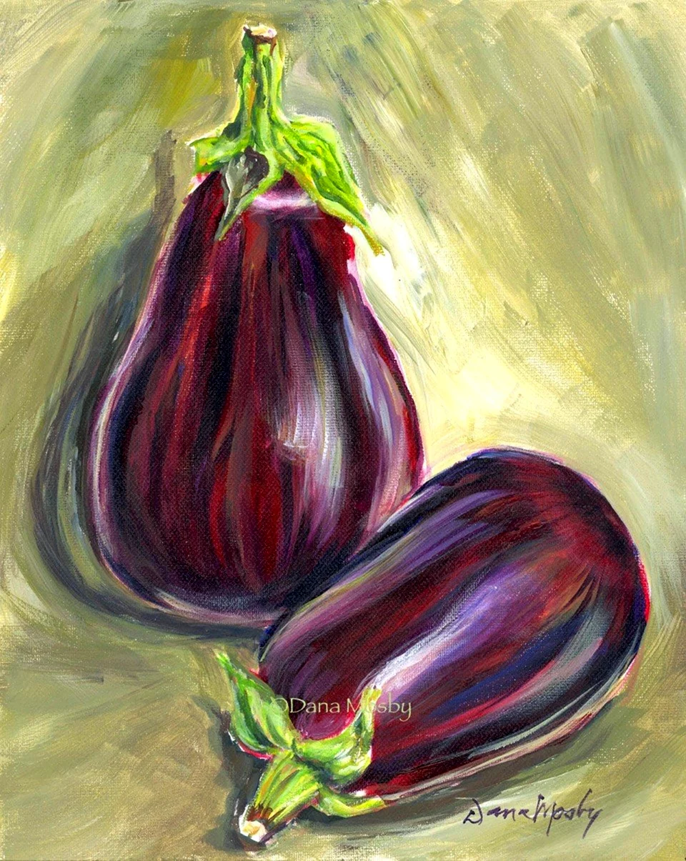 Баклажан рисунок