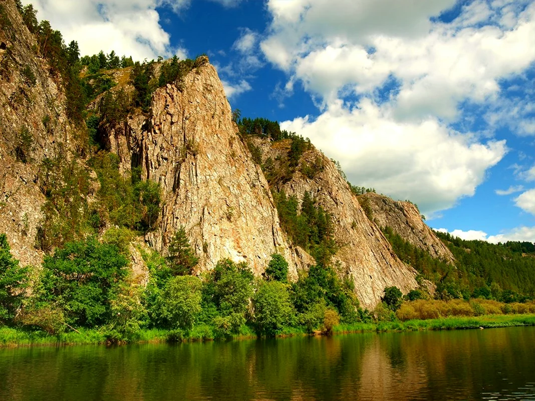 Башкирия река Уральские горы