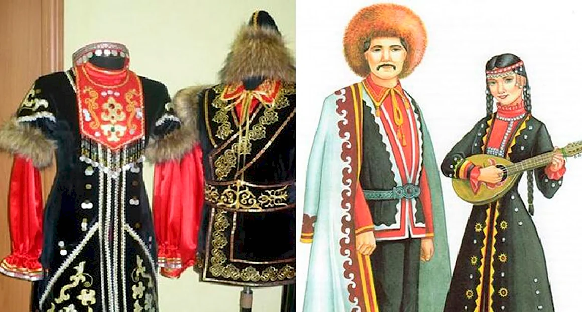Башкирская Национальная одежда башкир