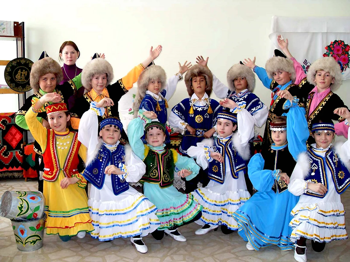 Башкирский костюм детский