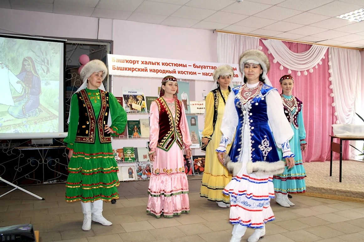 Башкирский национальный костюм кулдэк