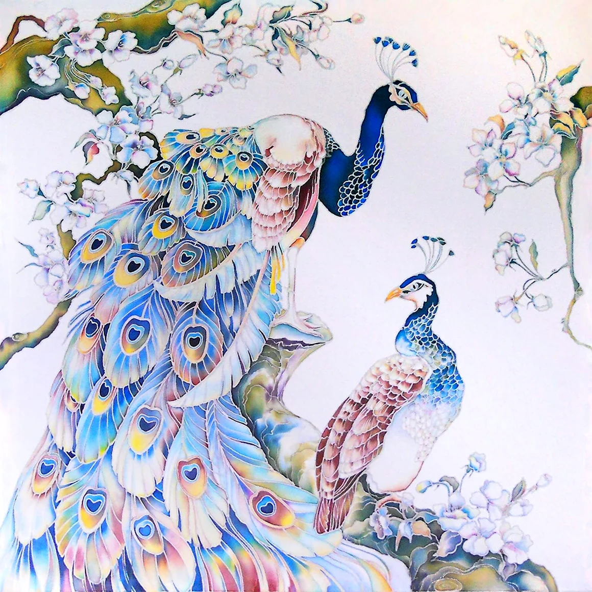 Batik Павлин
