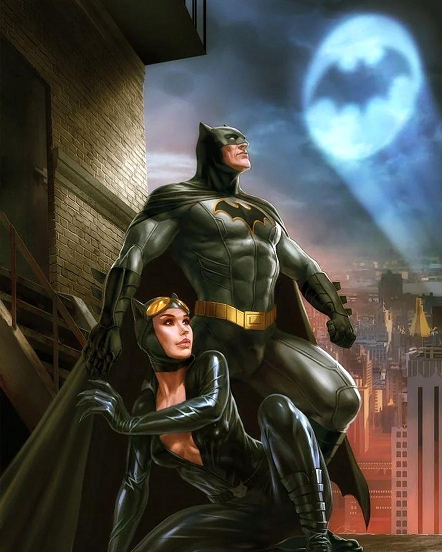 Batman and Catwoman