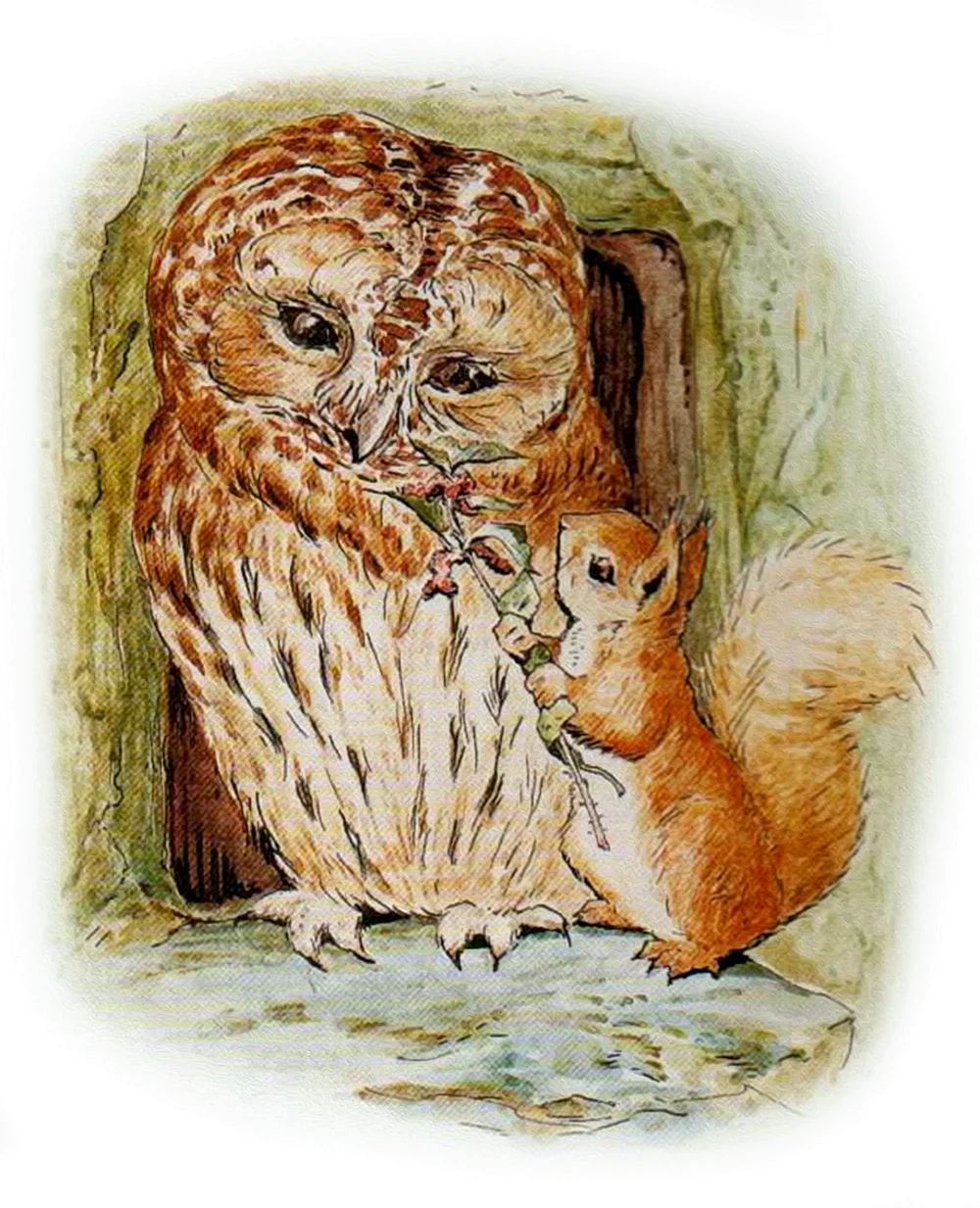 Beatrix Potter Сова