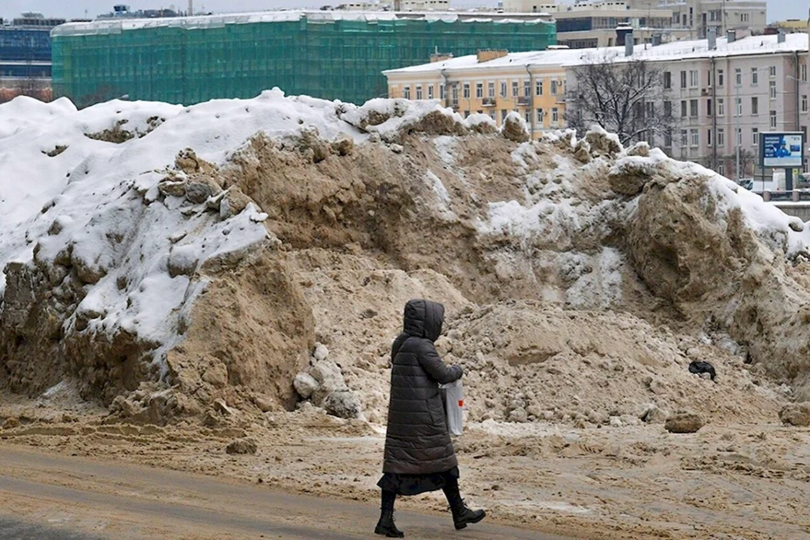 Беглов губернатор Санкт-Петербурга снег