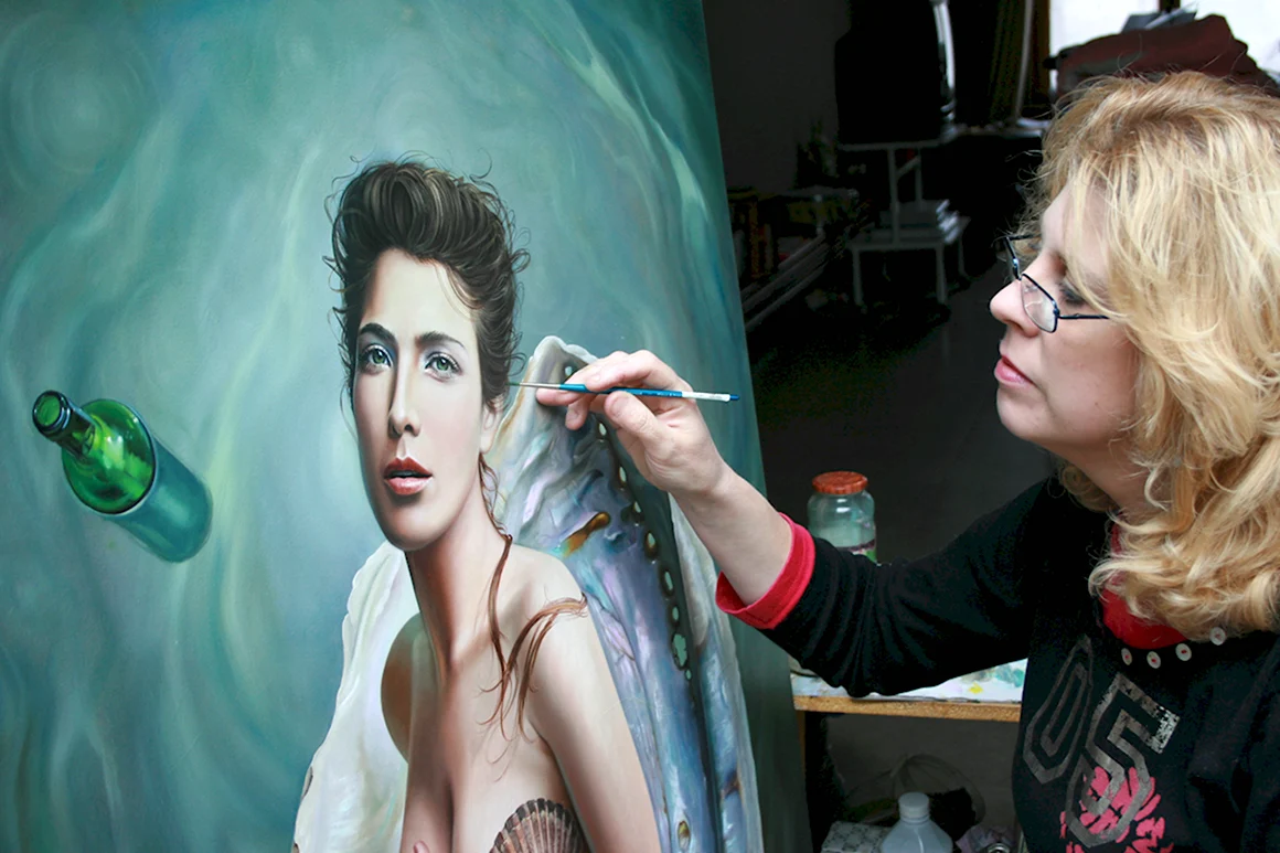 Бельгийская художница Christiane vleugels