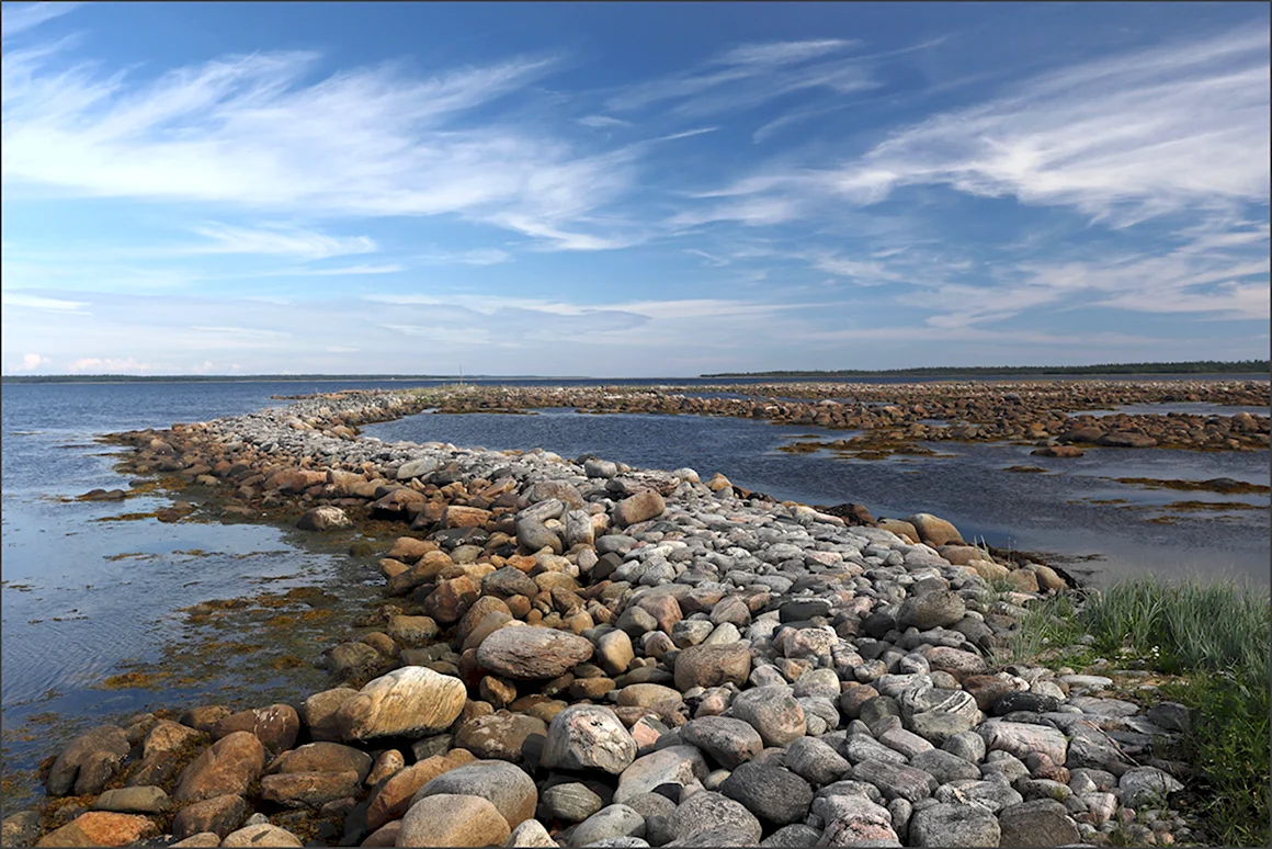 Белое море Соловецкие острова