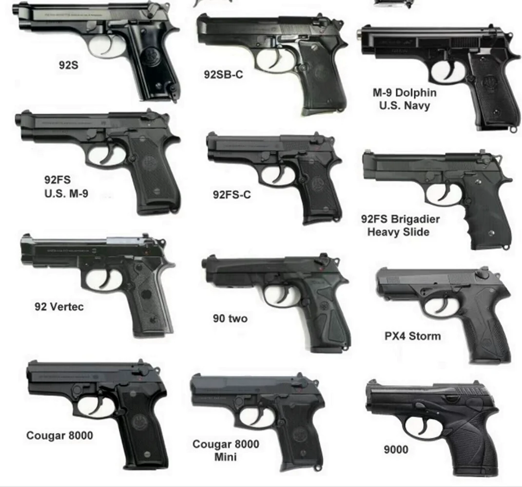 Beretta 92fs Blueprints
