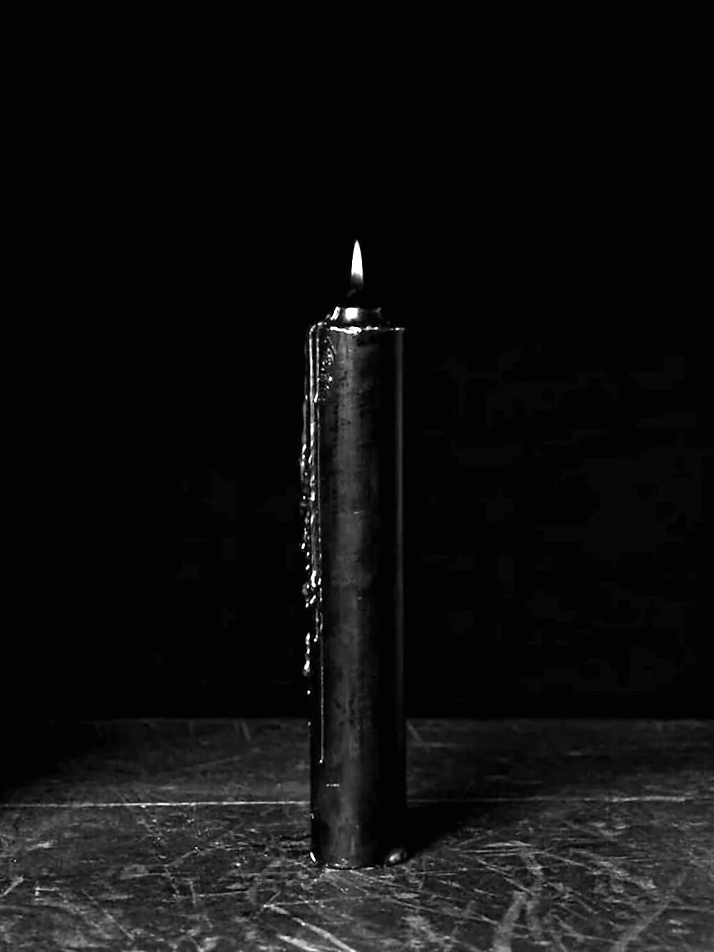 Black Candle черный d10x10