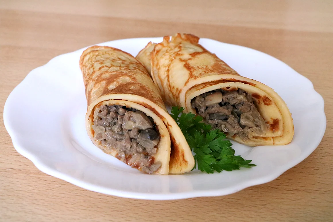 Блинчики с ливером