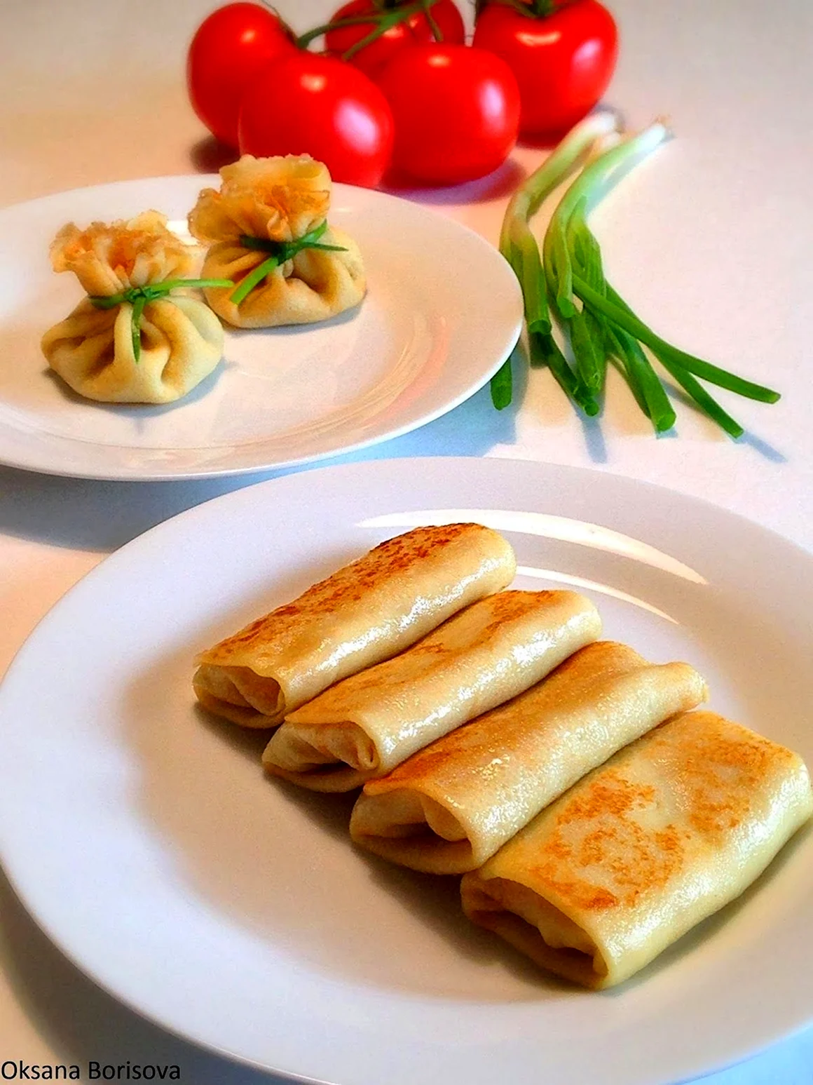 Блинчики с мясом