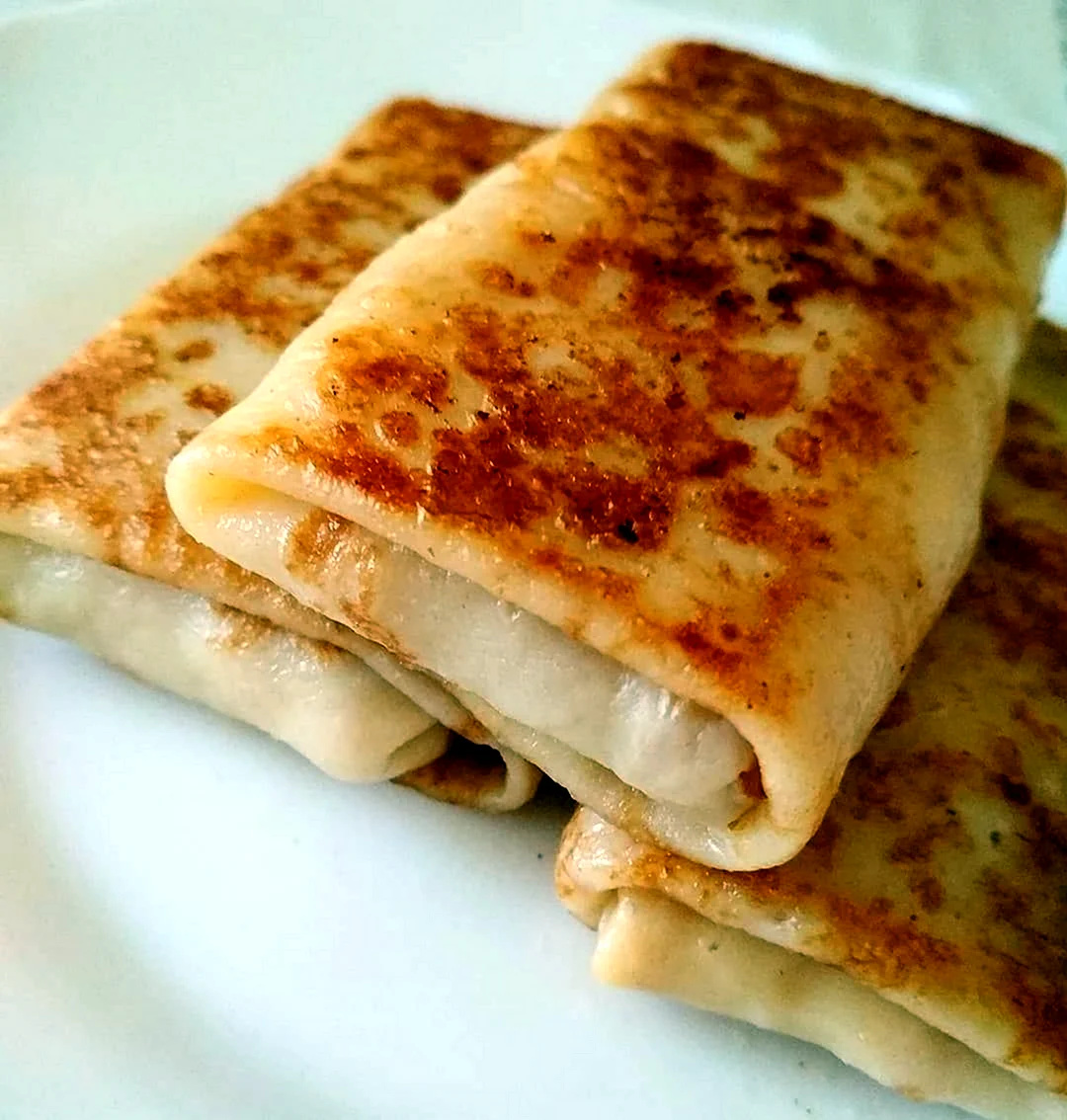 Блинчики с мясом