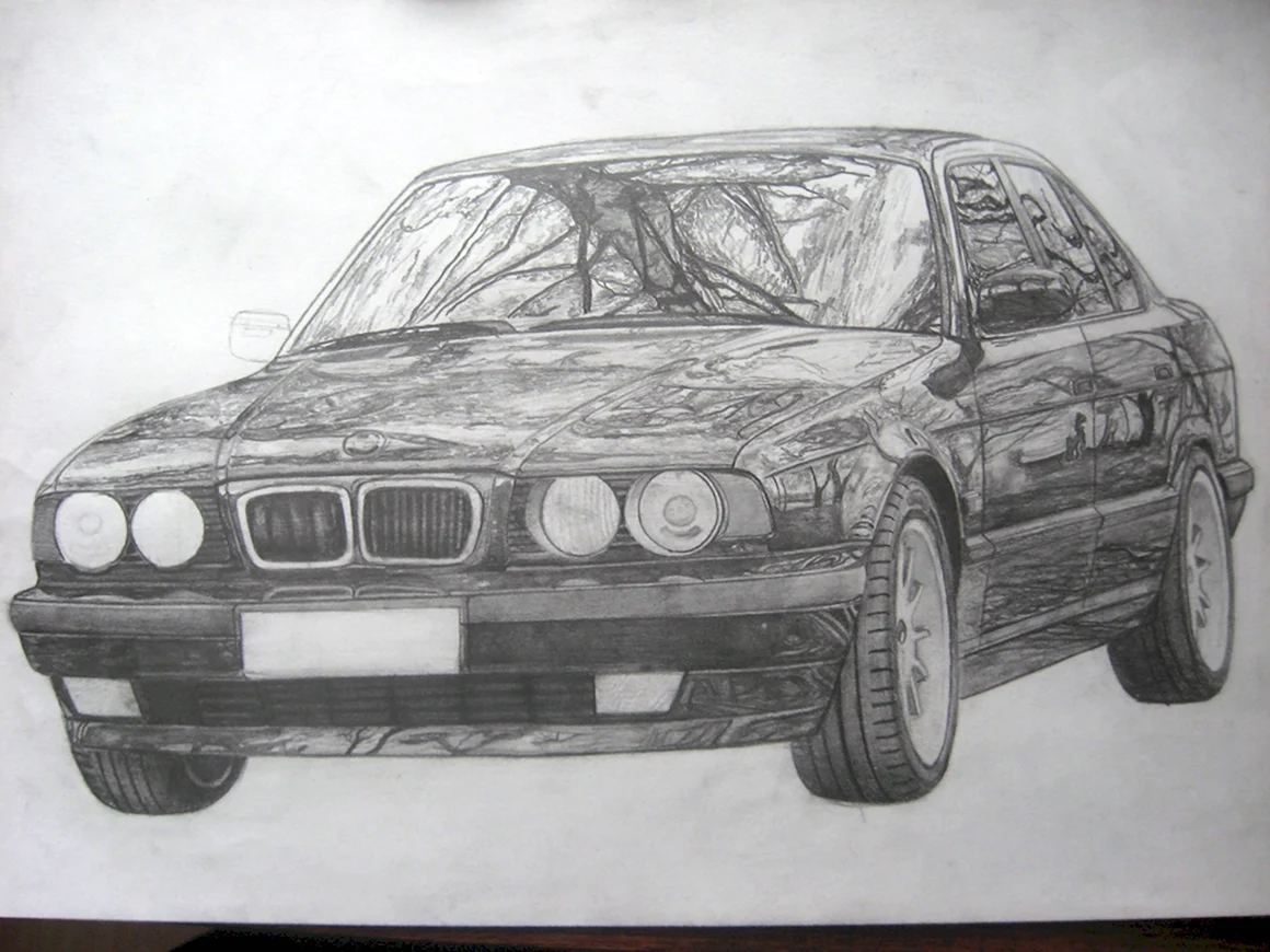 BMW е34 карандаш