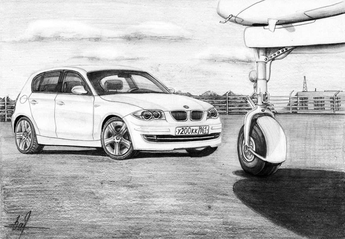 BMW e87 drawing