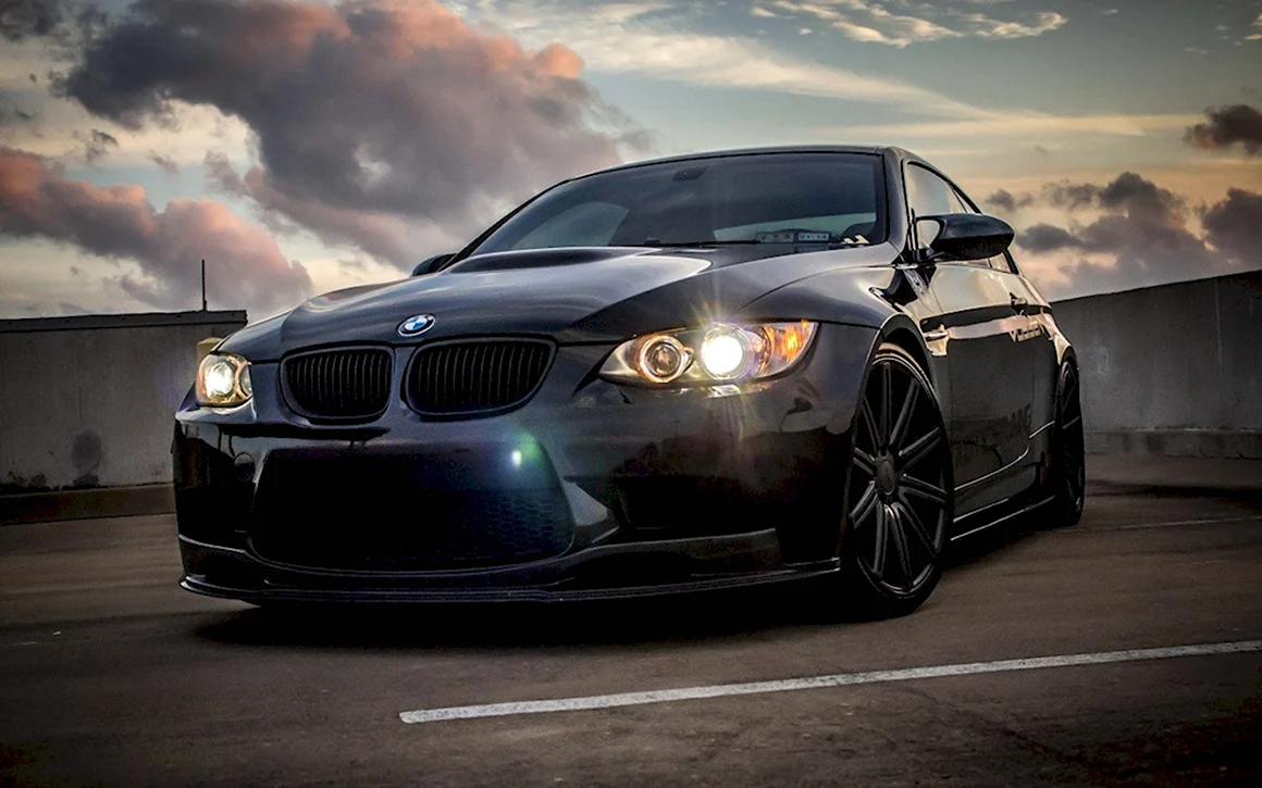 BMW e92 черная