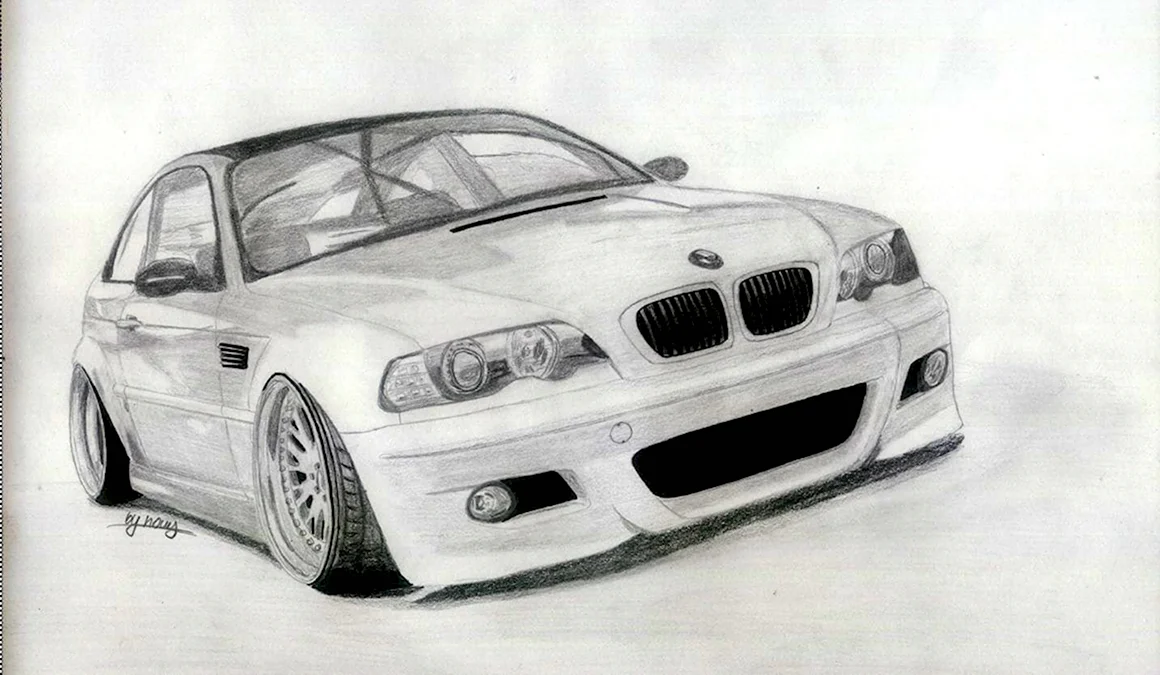 BMW m3 e46 draw