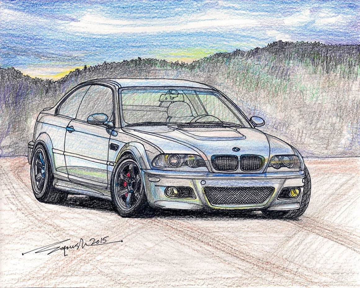 BMW m3 e46 draw