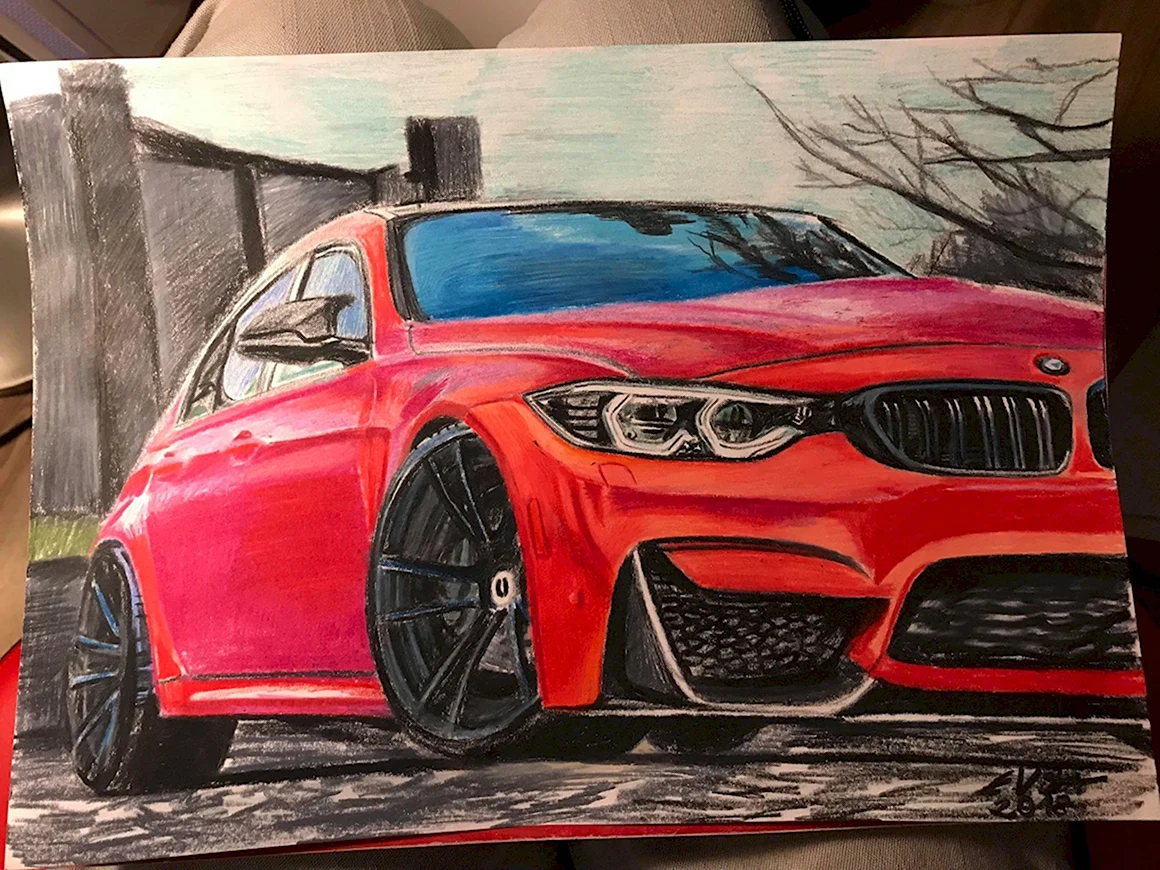 BMW m5 Cizimleri