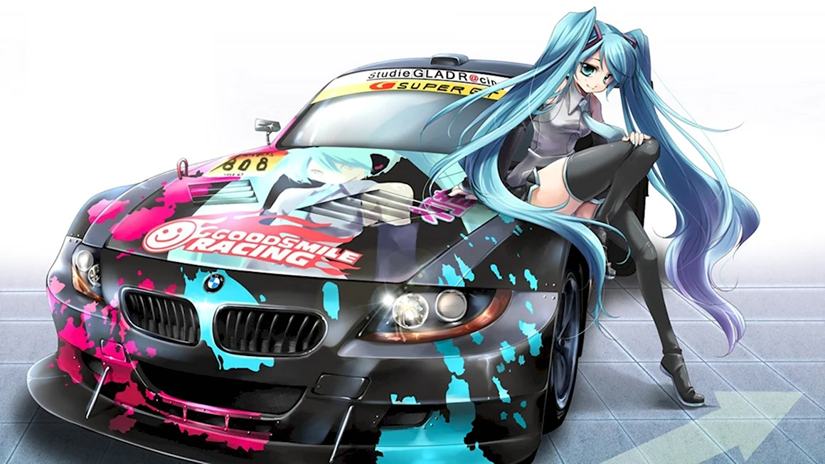 BMW m5 e60 Hatsune Miku