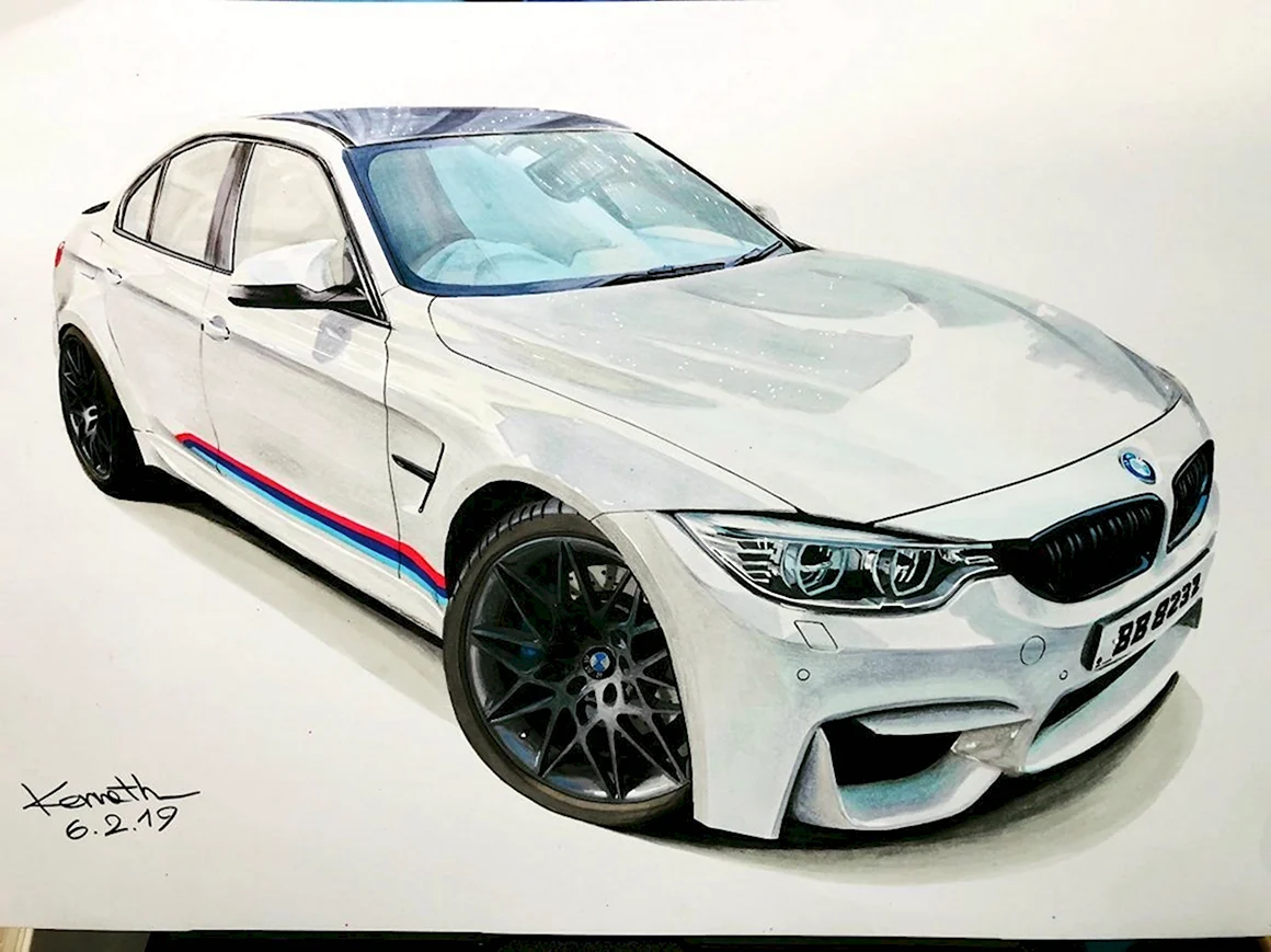 BMW m5 Pencil