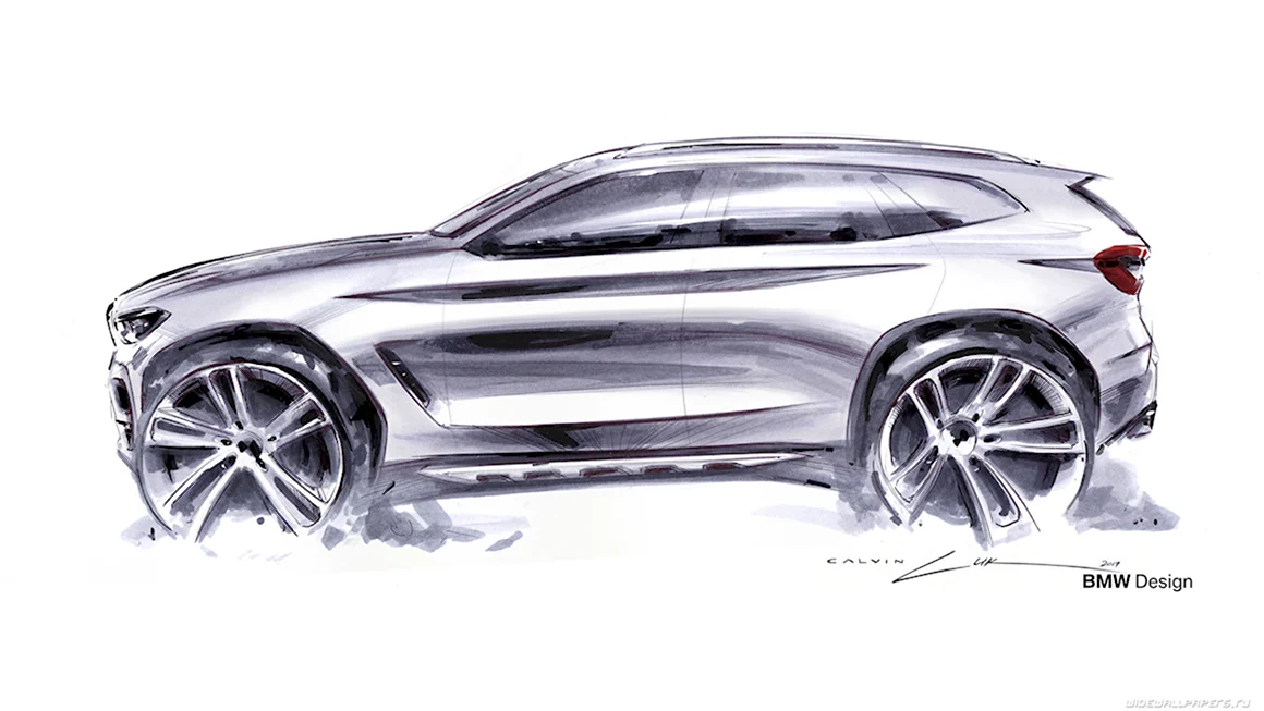 BMW x3 Sketch