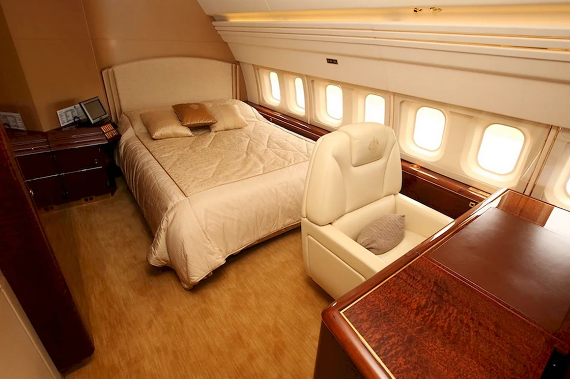Boeing 757 Трампа салон