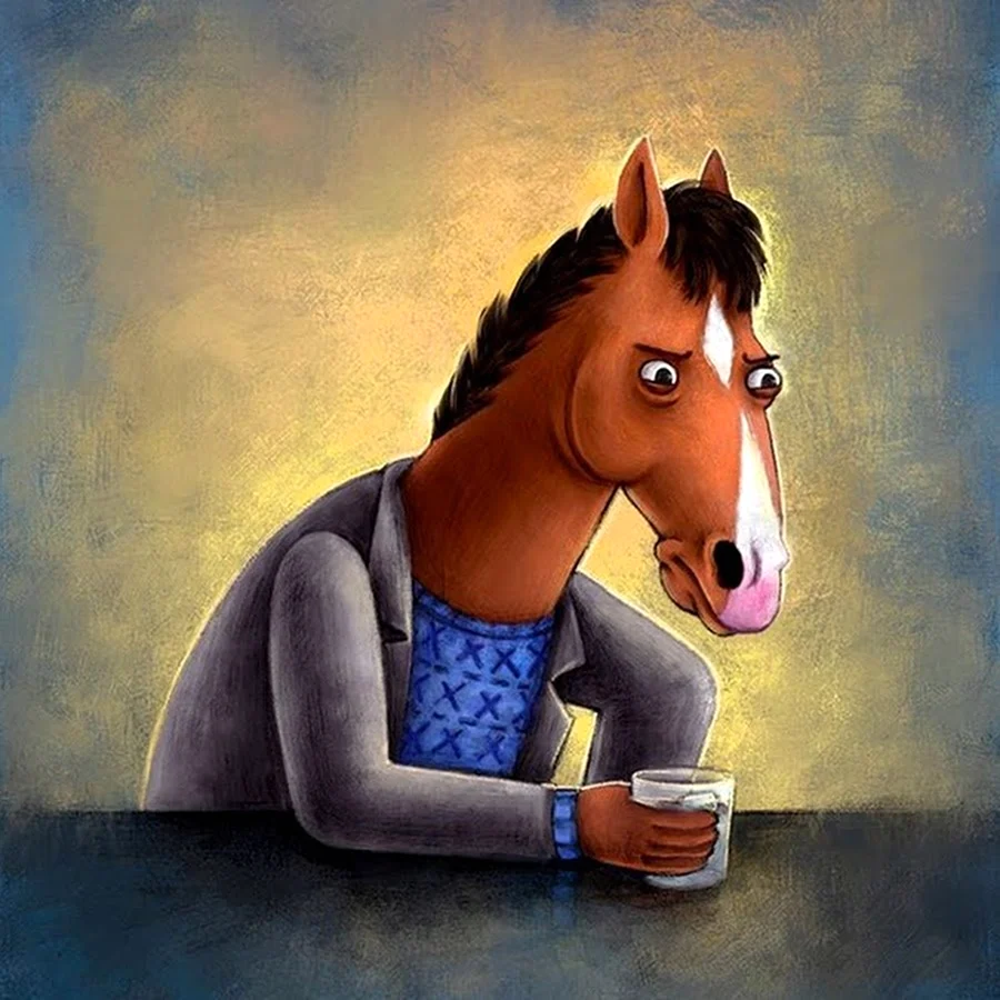 BOJACK Horseman девочка лошадь
