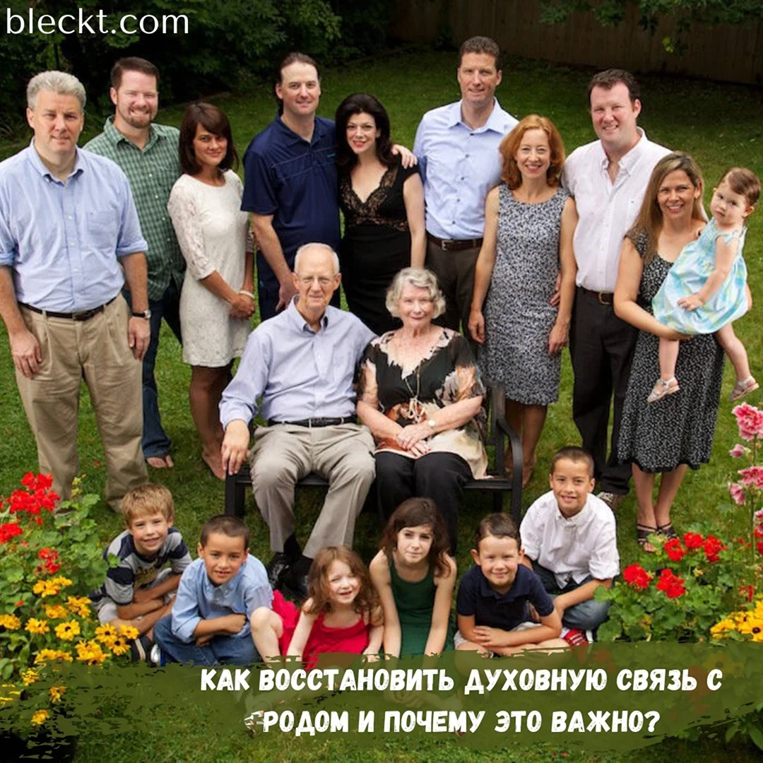 Большая семья