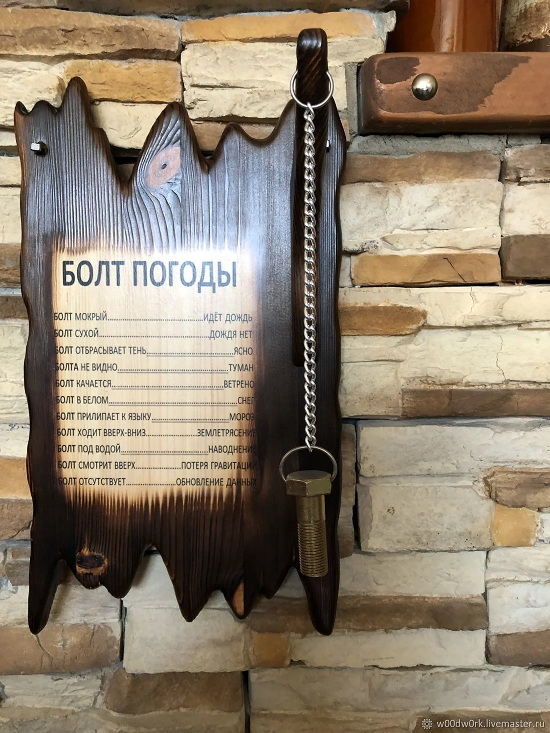 Болт погоды