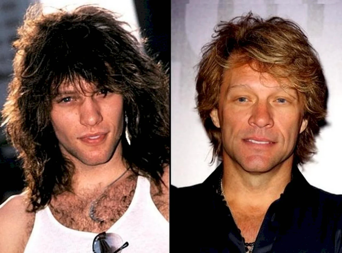 Bon Jovi сейчас и в молодости