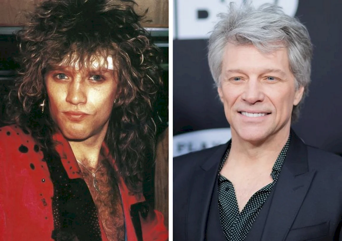 Bon Jovi сейчас и в молодости