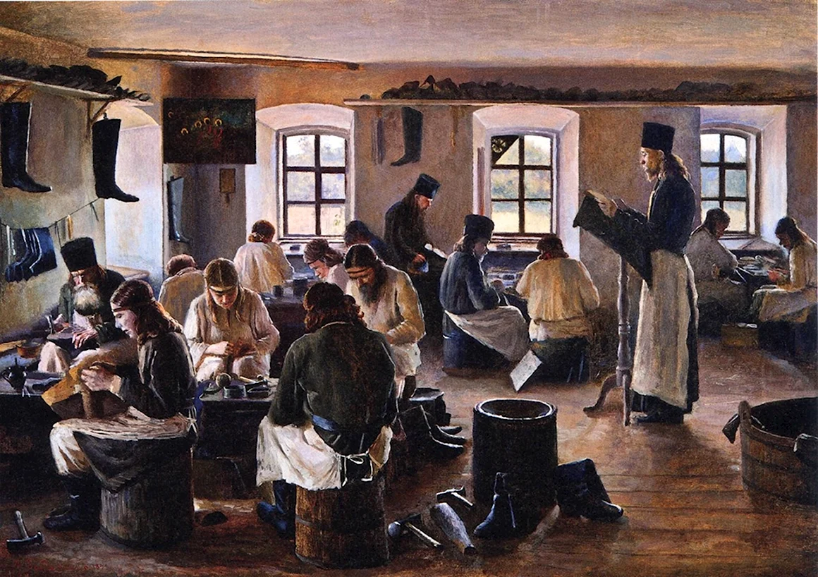 Бондаренко Владимир Архипович 1866-1900 гг.. Валаамские мастерские