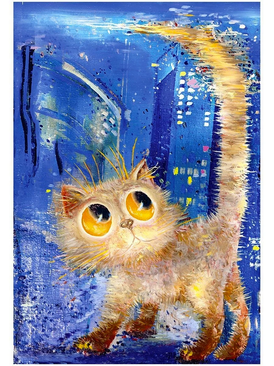 Борис Касьянов художник коты