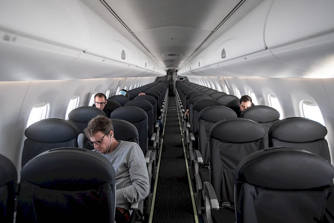 British Airlines салон самолета