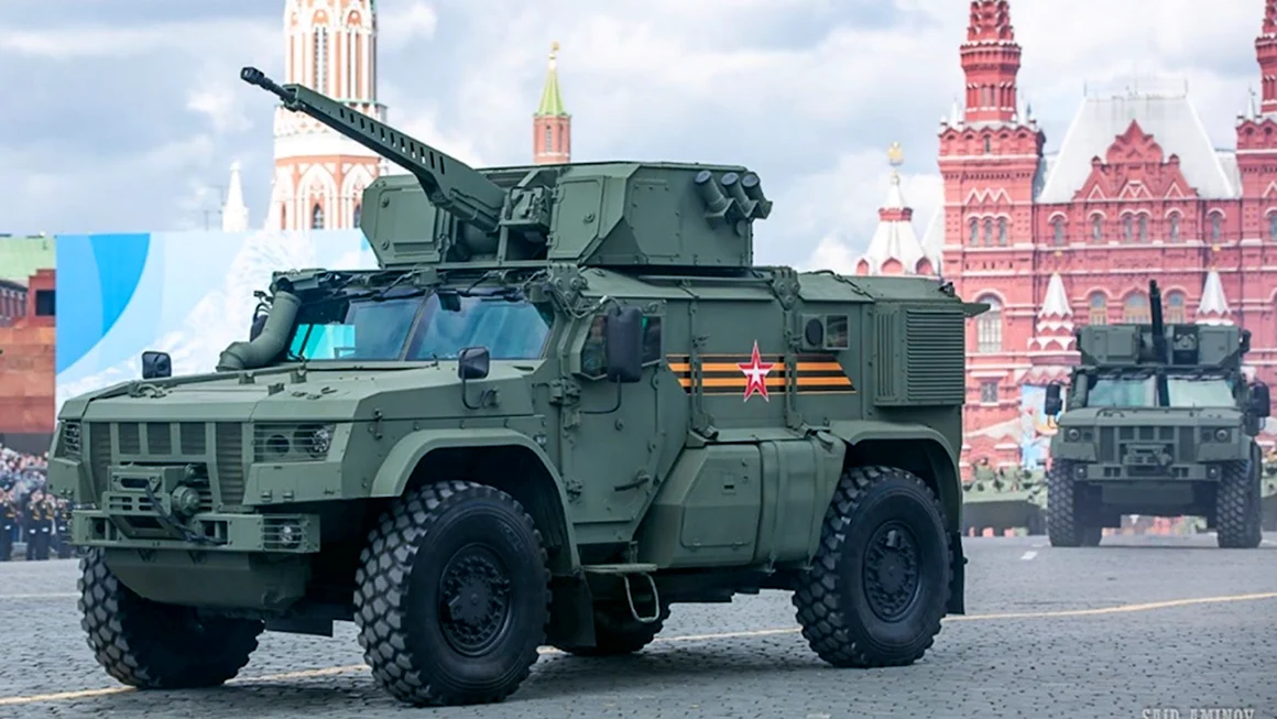 Броневик Тайфун-ВДВ С боевым модулем БМ-30-Д.