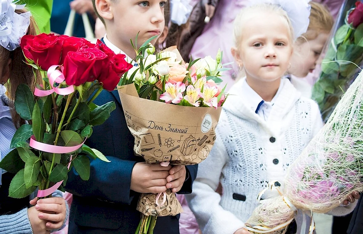 Букет на 1 сентября